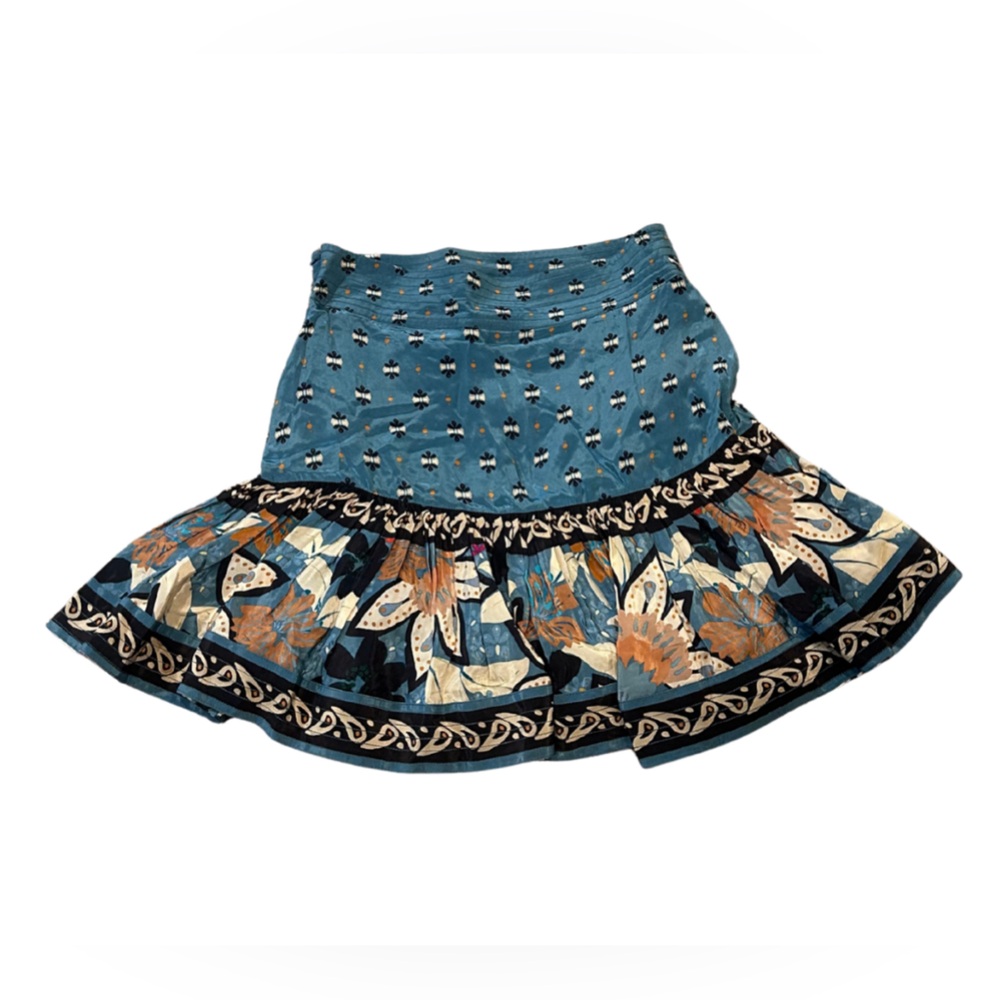 FARM Rio Blue Ainika Chill Mini Skirt | NWT | Size M - Picture 4 of 10